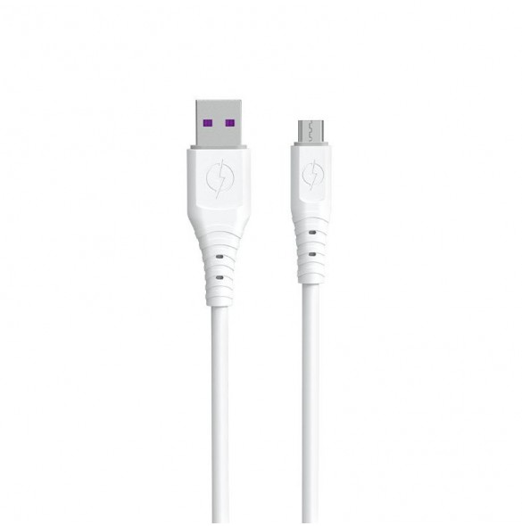 Dudao kabel USB - micro USB 6A kabel 1 m vit (TGL3M)