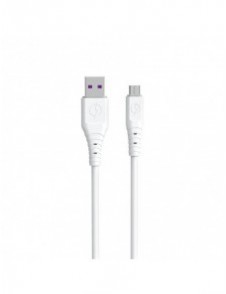 Dudao kabel USB - micro USB 6A kabel 1 m vit (TGL3M)