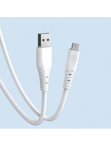 Dudao kabel USB - micro USB 6A kabel 1 m vit (TGL3M)