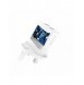Dudao väggladdare med UK-kontakt (Storbritannien) 2xUSB-A 2.4A vit