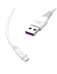 Dudao-kabel USB / micro USB-kabel 5A 1m vit (L2M 1m vit)
