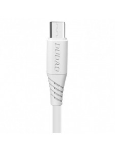 Dudao-kabel USB / micro USB-kabel 5A 1m vit (L2M 1m vit)