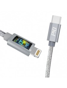 Dudao-kabel USB Typ C-kabel - Lightning Power Delivery 45W 1m grå (L5Pro grå)
