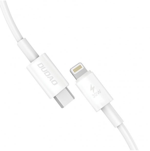 USB C kabel - Lightning 30W PD 1m Dudao - vit