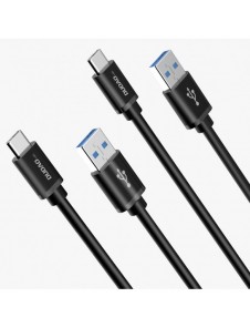 Dudao-kabel USB-kabel - USB Type C Super Fast Charge 1 m svart (L5G-Black)