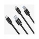 Dudao-kabel USB-kabel - USB Type C Super Fast Charge 1 m svart (L5G-Black)