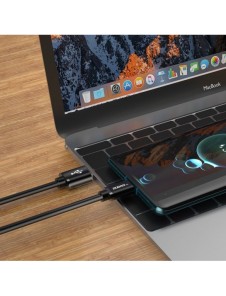 Dudao-kabel USB-kabel - USB Type C Super Fast Charge 1 m svart (L5G-Black)