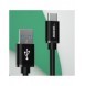 Dudao-kabel USB-kabel - USB Type C Super Fast Charge 1 m svart (L5G-Black)