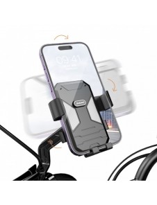 Dudao F7C+ cykel / motorcykel telefonhållare - svart