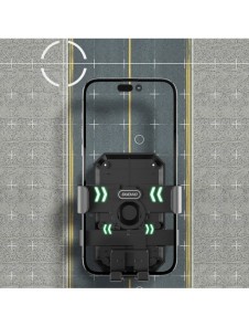 Dudao F7C+ cykel / motorcykel telefonhållare - svart