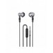 Dudao Metal Wired Earbuds 3,5 mm Mini Jack Grey (X2C-Gray)