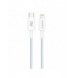 Dudao L6E kabel USB Typ C - Lightning PD 20W 1m vit (L6E)