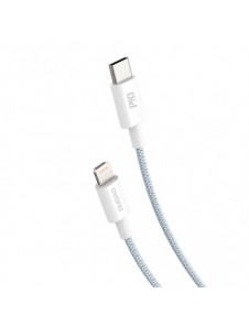 Dudao L6E kabel USB Typ C - Lightning PD 20W 1m vit (L6E)