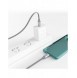 Dudao-kabel USB Typ C - USB Typ C 5 A 45 W 1 m Strömförsörjning Snabbladdning grå (L5ProC)
