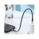 Dudao L10P-kabel USB Typ C - Lightning PD20W 0,23m svart (L10P)
