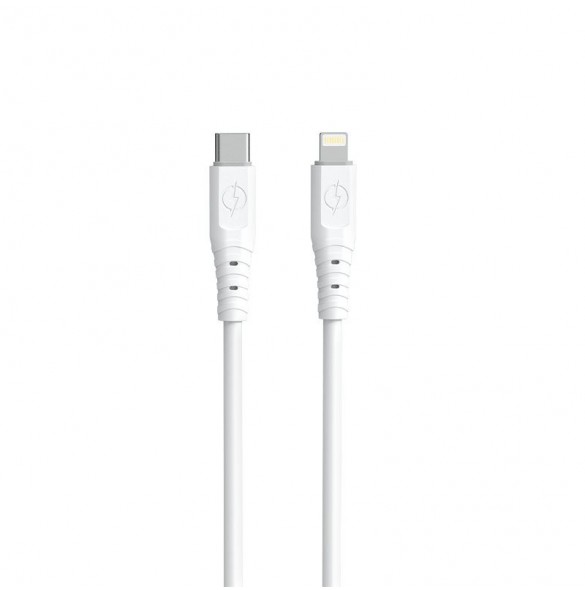 Dudao-kabel, USB Typ C-kabel - Lightning 6A 65W PD vit (TGL3X)