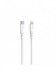 Dudao-kabel, USB Typ C-kabel - Lightning 6A 65W PD vit (TGL3X)