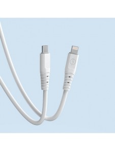 Dudao-kabel, USB Typ C-kabel - Lightning 6A 65W PD vit (TGL3X)