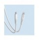 Dudao-kabel, USB Typ C-kabel - Lightning 6A 65W PD vit (TGL3X)