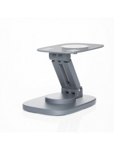 Dudao skrivbord teleskopstativ hopfällbart ställ för telefon surfplatta grå (F5XS)