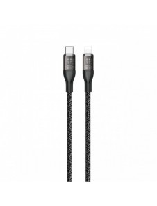 Snabbladdningskabel 30W 1m USB-C - Lightning Dudao L22 - grå