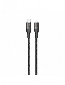 Snabbladdningskabel 30W 1m USB-C - Lightning Dudao L22 - grå