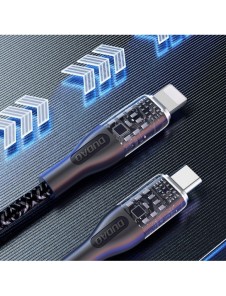 Snabbladdningskabel 30W 1m USB-C - Lightning Dudao L22 - grå