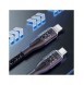 Snabbladdningskabel 30W 1m USB-C - Lightning Dudao L22 - grå