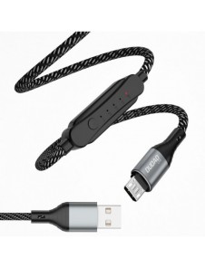 Dudao USB-kabel - micro USB 5 A 1 m timer timer 1 - 5 timmar svart (L7xsM)