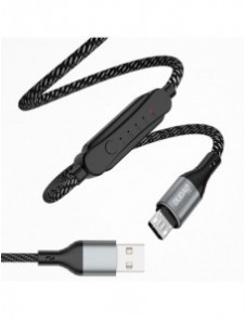 Dudao USB-kabel - micro USB 5 A 1 m timer timer 1 - 5 timmar svart (L7xsM)