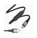 Dudao USB-kabel - micro USB 5 A 1 m timer timer 1 - 5 timmar svart (L7xsM)