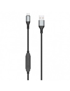 Dudao USB-kabel - micro USB 5 A 1 m timer timer 1 - 5 timmar svart (L7xsM)