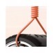 Vinklad kabel USB C - USB C 120W 1m rotation 180° Dudao - orange