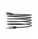Dudao ljudkabel USB-C - miniuttag 3,5 mm 1m grå (L11PROT)