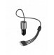 Dudao 3in1 USB billaddare 3,4 A inbyggd kabel Lightning / USB Typ C / micro USB svart (R5ProN svart)