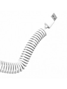 Dudao bilsatsladdare 2x USB 2.4A + kabel USB 3in1 Lightning / Typ C / micro USB-kabel vit (R7 vit)
