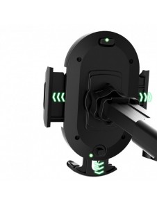 Dudao Telescopic Gravity Car Windshield Mount Holder Black (ny F2S svart)