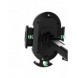 Dudao Telescopic Gravity Car Windshield Mount Holder Black (ny F2S svart)