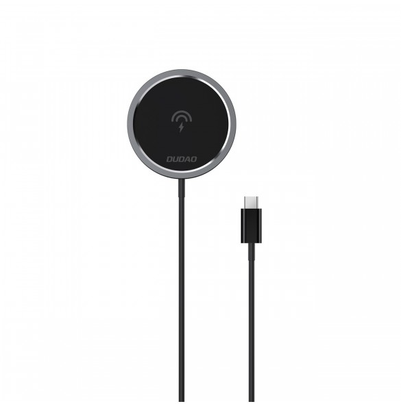 Dudao MagSafe 15W induktiv laddare - svart