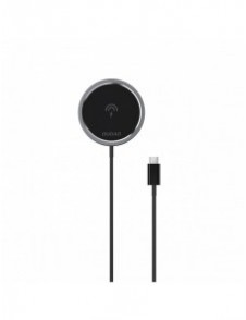 Dudao MagSafe 15W induktiv laddare - svart