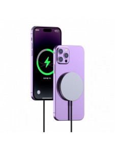 Dudao MagSafe 15W induktiv laddare - svart