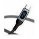 Dudao kabel USB Typ C - USB Typ C snabbladdning PD 100W 1m svart (L7MaxC)