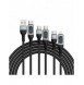 Dudao kabel USB Typ C - USB Typ C snabbladdning PD 100W 1m svart (L7MaxC)