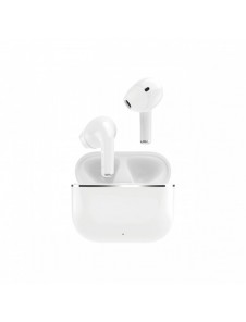 Dudao TWS Bluetooth 5.1 trådlösa hörlurar vita (U15H)