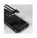 Dudao K6Pro Universal 10000mAh Power Bank med USB-kabel, USB Typ C, Blixtvit (K6Pro-vit)