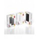 Dudao K6Pro Universal 10000mAh Power Bank med USB-kabel, USB Typ C, Blixtsvart (K6Pro-svart)