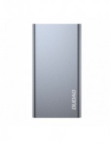 Dudao metall powerbank med LED-indikator 10000mAh silver (K5Pro)