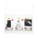 Dudao powerbank 10000 mAh 2x USB / USB Typ C / micro USB 2 A med LED-skärm svart (K9Pro-02)