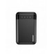 Dudao Portable 10000mAh USB Power Bank Svart (K3Pro mini)