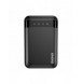 Dudao Portable 10000mAh USB Power Bank Svart (K3Pro mini)